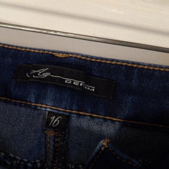 Ag Denim Mid Rise Boot Cut Jeans Sz 16 - Picture 4 of 6